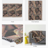 Couverture Brown, orange, copper, et or rose