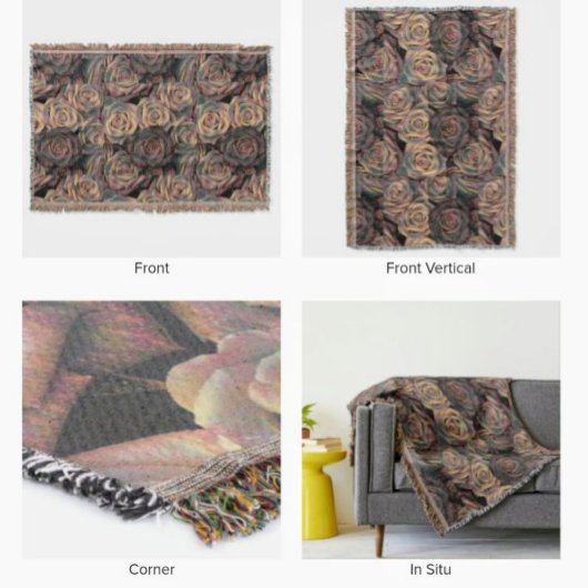 Couverture Brown, orange, copper, et or rose