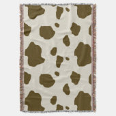 Couverture Brun de PEAU de VACHE (devant Vertical)