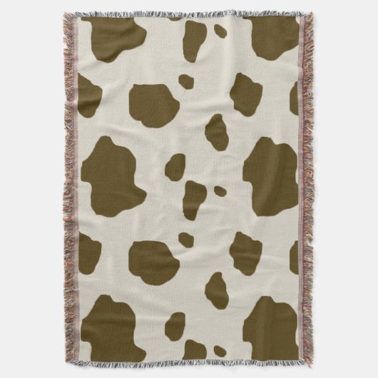 Couverture Brun de PEAU de VACHE (devant Vertical)