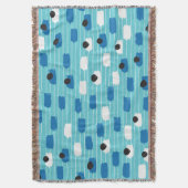 Couverture Brush course sans couture motif, dessiné à la main (devant Vertical)