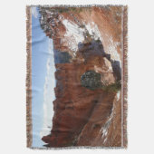 Couverture Bryce Canyon Pont naturel Paysage neigeux Photo (devant Vertical)