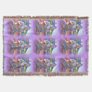Couverture buddhas d'aura de lavande