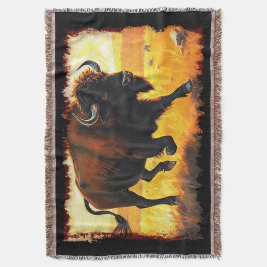 Couverture Buffalo des plaines - Exploitation d'oeuvres d'art (devant Vertical)