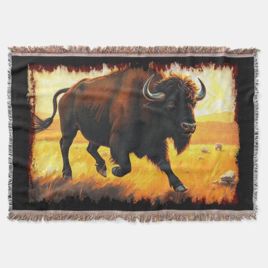Couverture Buffalo des plaines - Exploitation d'oeuvres d'art (Devant)
