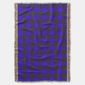 Couverture Buffalo Plaid Royal Blue Check (devant Vertical)