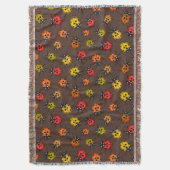 Couverture Bugs colorés sur brun (devant Vertical)