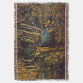 Couverture Bull Elk dans la forêt d'automne (devant Vertical)