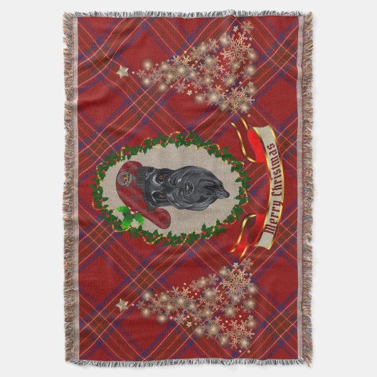 Couverture Burnett Scottie Chien Noël (devant Vertical)