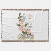 Couverture Butterfly Mind – floral line art (Devant)