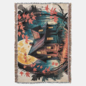 Couverture Cabane au Clair de Lune, Art de la Forêt Japonaise (devant Vertical)