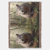 Couverture "Caché dans les buissons : un wombat australien da (devant Vertical)