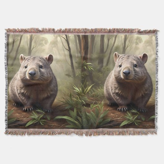 Couverture "Caché dans les buissons : un wombat australien da (Devant)