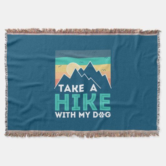 Couverture Cadeau Camper | Faire Une Randonnée Avec Mon Chien (Devant)