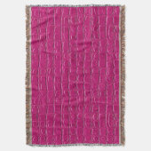 Couverture Cadeau confortable à effet cuir rose pour la maiso (devant Vertical)