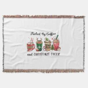 Couverture Cadeau De Noël Alimenté Par Café Et Soirée De Noël