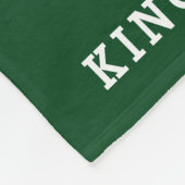 Couverture cadeau de soccer personnalisée (Coin)