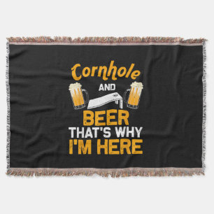 Couverture Cadeau drôle de Cornhole pour hommes Joueur de Cor