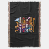 Couverture Cadeau Papillon | Buvez des papillons de veille de (devant Vertical)
