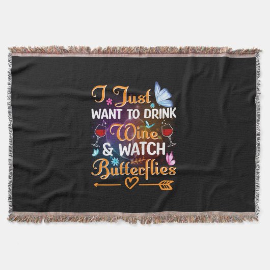 Couverture Cadeau Papillon | Buvez des papillons de veille de (Devant)