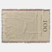 Couverture Cadeau personnalisable 100 choses que j'aime de to (Devant)