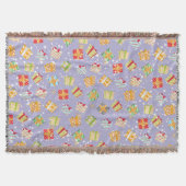 Couverture Cadeaux de Noël motif (Devant)