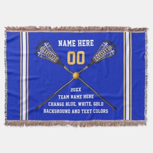 Couverture Cadeaux personnalisés de lacrosse pour des joueurs (Devant)