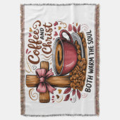 Couverture Café Et Christ Chauffer L'Âme (devant Vertical)