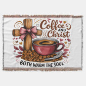 Couverture Café Et Christ Chauffer L'Âme (Devant)