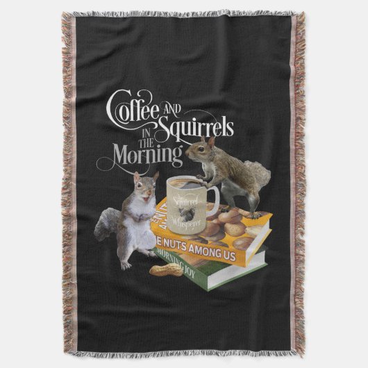 Couverture Café et écureuils - Drôle Écureuil Jeu (devant Vertical)