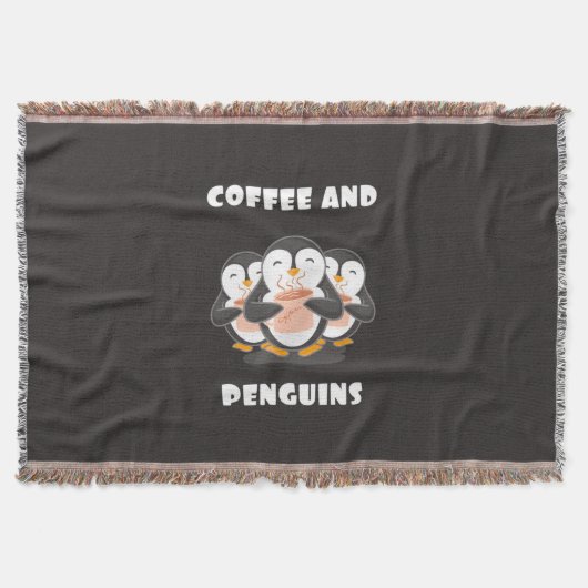 Couverture Café Et Pingouins (Devant)