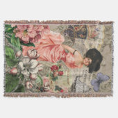 Couverture Café Lady Victorian Femme Rose Classy (Devant)