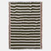 Couverture Café Mocha Neutral Stripes (devant Vertical)