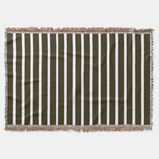 Couverture Café Mocha Neutral Stripes (Devant)