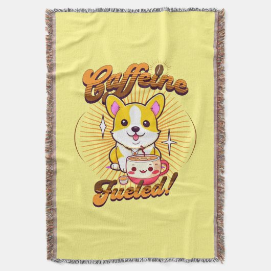 COUVERTURE CAFFEINE DE CORGI FUELED! (devant Vertical)