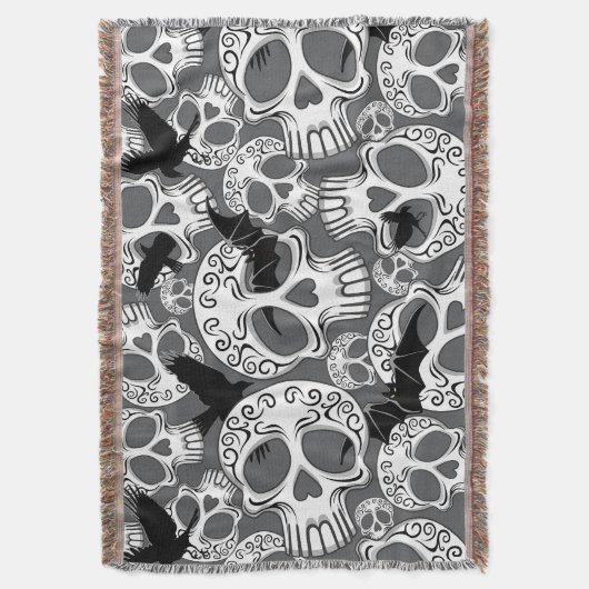 Couverture Calaveras décoratives Halloween (devant Vertical)