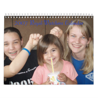 Couverture, calendrier de 2007 Royal-Observateurs