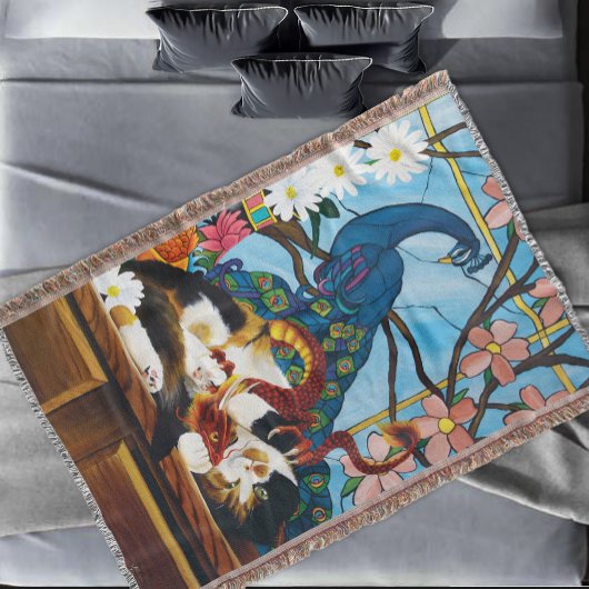 Couverture Calico Cat Dragon Rouge