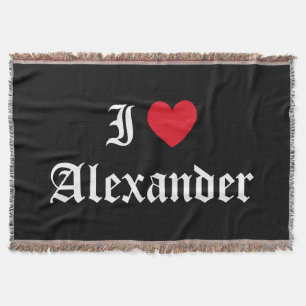 Couverture Calligraphie J'aime Alexandre
