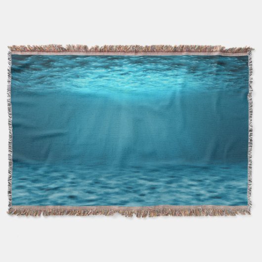 Couverture Calm Blue Underwater Ocean Scene (Devant)