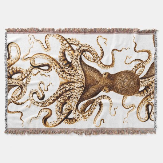 Couverture Calmar géant de mer confortable (Devant)