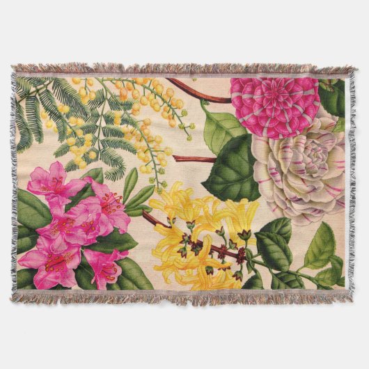 Couverture camélia, forsythie, rhododendron et acacia (Devant)