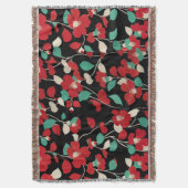 Couverture CAMELLIAS ROUGES, FEUILLES BLANCS VERTS NOIR Flora (devant Vertical)