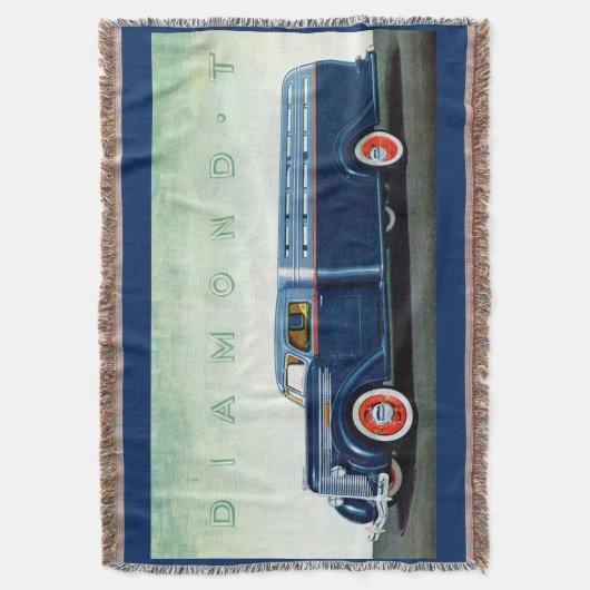 Couverture Camion bleu Diamond T 1937 (devant Vertical)