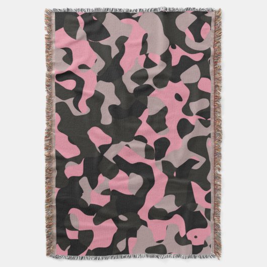 Couverture Camo rose et noir (devant Vertical)