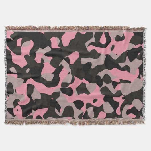 Couverture Camo rose et noir (Devant)