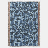 Couverture Camouflage bleu (devant Vertical)