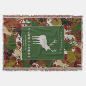 Couverture Camouflage Brown Green Personalized (Devant)