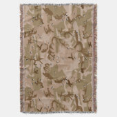 Couverture Camouflage Désert Avec Galets, Militaire, Armée (devant Vertical)