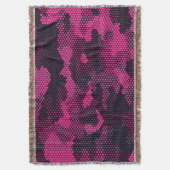 Couverture Camouflage hexagonal, texture militaire arrière -  (devant Vertical)